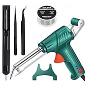 abordables accessoires de forage-Outils de soudage laser industriels à chauffage interne, ensemble de fer à souder multifonction portable, pistolet de soudage portatif 3 en 1 pour le métal, la construction navale, le bricolage