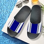 preiswerte Urlaubsandalen-Slide-Sandalen im Patchwork-Design für Herren – lässiger und stylischer Stil für Männer im Strandurlaub, zum Entspannen am Pool und für den Sommeralltag