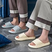 economico Pantofole da casa-Pantofole Cloud Slides per donne e uomini pantofole da doccia sandali da bagno estremamente comodi con suola spessa imbottita