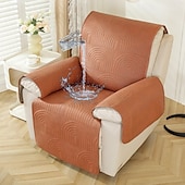 cheap Recliner Cover-100% Waterproof Recliner Cover Durable and Protective Slipcover Perfect for Guarding Against Spills and Stains Adds Comfort and Style to Your Recliner Ideal for Living Room or Home Theater Decor