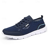 billige Sneakers til herrer-joggesko for menn – pustende lette atletiske joggesko for jogging, trening og uformelle antrekk