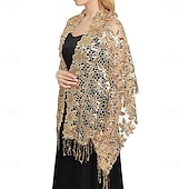 voordelige bruiloft gast wraps-Dames Wikkel Elegante Zon Bescherming Mouwloos Kant Bruiloft Wikkels Met Effen Kleur Voor Bruiloft Zomer