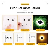 levne Venkovní nástěnná světla-2/4 ks led solární venkovní zemní světlo 16led voděodolné domácí zahradní světlo zahradní osvětlení chodníku osvětlení krajiny světlo solární nástěnné světlo