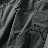 economico Fondi-Per uomo Pantaloni Cargo Pantaloni da escursionismo Pantaloni Tattici Militare Primavera Autunno Esterno Vestibilità regolare Impermeabile Pantaloni Nero Verde militare Caccia Arrampicata Campeggio
