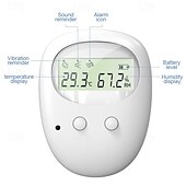 cheap Household Appliances-Wireless new enuresis alarm for children elderly urination and defecation training device for bedwetting reminder