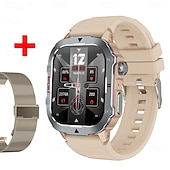 abordables Montres connectées-696 C30PRO Montre intelligente 2.19 pouce Smartwatch Montre Connectée Bluetooth Podomètre Rappel d&#039;appel Moniteur de Sommeil Compatible avec Android iOS Hommes Appels Mains Libres Rappel de Message
