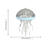 baratos Luzes Subaquáticas-1 pc ao ar livre luzes de água-viva solar jardim luzes flutuador de água luz diy montagem piscina luz fonte piscina luz colorido festa ao ar livre atmosfera luz