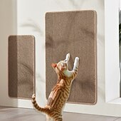 economico Tappeti e zerbini-Tappeto per graffi dei gatti tappeto per graffi dei gatti tagliabile tappeto autoadesivo per gatti sostituzione della raschiatura per gatti per scaffali di alberi per gatti muri mobili