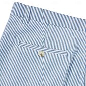 economico Abiti casual-Uomo Completi Abiti in seersucker Matrimonio in Spiaggia Casuale Azzurro cielo Verde salvia Primavera, Autunno, Inverno, Estate Tuta Leggero Tinta unita Vestibilità standard 2 pezzi Monopetto Due