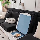 baratos Cobertura de Sofa-1 capa de almofada elástica à prova d&#039;água, protetora de assento de sofá, fácil de limpar e durável - perfeita para uso em sala de estar ou escritório