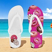 お買い得  グラフィックプリントシューズ-グースデザインとロープ柄のメンズビーチサンダル - ビーチや夏のアクティビティにリラックスしたビーチスタイルを演出します。