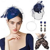 abordables Accesorios y más-1920s El gran Gatsby Diadema de estilo flapper El gran Gatsby Retro Brillo chispeante Cristal / Strass Mujer Carnaval Mascarada Ropa de fiesta de noche Mascarada Festival Adulto Guantes Collare