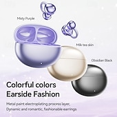 levne Telefonní a obchodní headsety-klip na ucho s pouzdrem pro bezdrátové nabíjení handsfree telefonování bluetooth 5.3 sportovní ergonomický design stereo pro cvičení