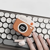 お買い得  ワイヤレスヘッドホン-q86 真無線ヘッドフォン TWSイヤフォン インイヤー Bluetooth 5.3 人間工学設計 LEDパワーディスプレイ 長いバッテリー、日常使用、旅行に適した