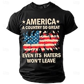 levne Vlastenecké tričko pro veterány-Den veteránů Pánské Patriot Patriotic Veteran Veterán T tričko s krátkým rukávem T tričko 3D tisk crew neck tričko každodenní vojenské ulice každodenní černé modré zelené letní jarní oblečení