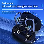economico Cuffie TWS wireless-Cuffie True Wireless 635 TWS Auricolari Auricolari con Gancio Bluetooth 5.3 Design Ergonomico Scatola di Ricarica Lunga Durata della Batteria per Uso Quotidiano Viaggi Ciclismo