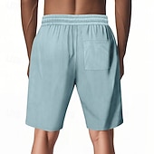 economico Pantaloncini casual-Per uomo Shorts Pantaloncini casual Pantaloncini di velluto a coste Coulisse Elastico in vita Gamba Dritta Semplice Comodità Traspirante Lunghezza al ginocchio Sport all&#039;Aperto Quotidiano Ferie Moda