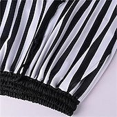 Недорогие Низ-Ретро Средневековый 17ый век Пиратские Штаны Пираты Рыцарь Викинг Крестоносец Ranger Кулиска В полоску Маскарадный костюм Муж. Пираты Хэллоуин Карнавал РИЖД Рен Фэйр Взрослые Брюки