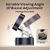 cheap Car Holder-Magnetic Car Phone Mount Foldable No Adhesive Aluminum Alloy Multi Functional Dashboard Desktop