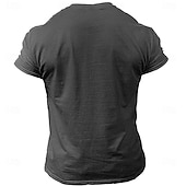abordables T-shirts amusants pour hommes-Homme Argot drôle T-shirt Manche Courte T-shirt Impression 3D Col ras du cou Chemise Mode Quotidien Occasionnel Rue Occasionnel Quotidien Rouge Bleu Vert Été Printemps Toutes saisons Vêtement Tenue S