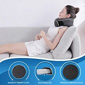 cheap Bedding Accessories-Travel Neck Pillow Chin Support Pillow Adjustable 100% Pure Memory Foam, New Ergonomic Design Soft Best Full Neck Surround Pillow Sleep for Home, Airplanes &amp; Car