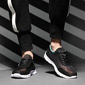 billige Sneakers til herrer-joggesko for menn – pustende lette atletiske joggesko for jogging, trening og uformelle antrekk