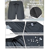 cheap Men&#039;s Swimming Shorts-Men&#039;s Swim Trunks Swim Shorts Board Shorts Color Block Quick dry Breathable With Compression Liner with Towel Loop Vacation Beach Hawaiian Casual Black Yellow