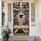 cheap Door Covers-Graduation Door Decorations Door Covers Door Tapestry Door Curtain Decoration Backdrop Indoor/Outdoor Door Banner for Front Door School Office