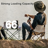 お買い得  キャンプ用家具-ポータブルキャンプサイドテーブル、超軽量アルミ折りたたみビーチテーブル、キャリーバッグ付き、屋外調理、ピクニック、キャンプ、ボート、旅行用