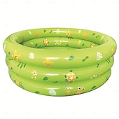 preiswerte Strand- und Outdoor-Spielzeug-33,5*33,5 garten runde aufblasbare baby schwimmbad tragbare aufblasbare kind/kinder kleine pumpe poolkiddie planschbecken indoor &amp;Wasserspielzentrum für Kleinkinder im Freien für Kinder/Mädchen/Jungen