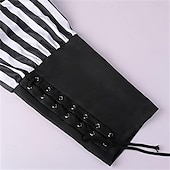 Недорогие Низ-Ретро Средневековый 17ый век Пиратские Штаны Пираты Рыцарь Викинг Крестоносец Ranger Кулиска В полоску Маскарадный костюм Муж. Пираты Хэллоуин Карнавал РИЖД Рен Фэйр Взрослые Брюки