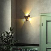 abordables luces de pared al aire libre-Aplique de pared para exterior con sensor de movimiento, ajustable, impermeable, IP65, iluminación de pared, aplique LED de aluminio para exterior, para interior, exterior, patio, porche, 110-240 V