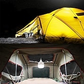 cheap Flashlights &amp; Camping Lights-LED Emergency Light Bulb 3600mAH Battery USB Rechargeable 5 Lighting Modes Energy-Saving Lamp with  Hook for Outdoor Picnic Camping Tent Night Market 200W