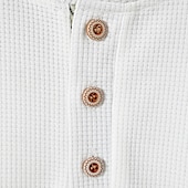 preiswerte Klassisches Poloshirt für Herren-Herren Waffel-Poloshirts Golfshirt Arbeit Lässig Revers Kurzarm Basic Modern Farbblock Patchwork Knöpfe Sommer Frühling Normale Passform Schwarz Weiß Königliches Blau Khaki Grau Waffel-Poloshirts