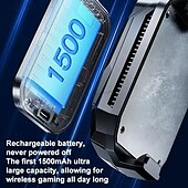 cheap Universal Accessories-SL14 Mobile Phone Cooler with Removable 1500mAh Battery Semiconductor Cooling Fan and LED Temperature Display for Gaming