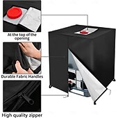 cheap Patio Furniture Covers-IBC Tote Cover for 1000l 275 Gallon Tote Cover Sunshade Water Proof Protective Hood 1000l, 210D/420D Waterproof Water Tank Cover Protective Cover