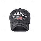 Χαμηλού Κόστους αξεσουάρ-250ή Επέτειος ΗΠΑ Καπέλα Σημαία ΗΠΑ Καθημερινό Ενηλίκων Ανδρικά Γυναικεία ημιπεντηκονταετής Μασκάρεμα Ημέρα ανεξαρτησίας Causal Φεστιβάλ Ντύνομαι