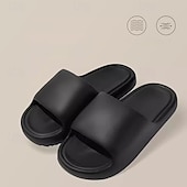 billiga Hemmetofflor-Tofflor moln slides för kvinnor och män duschtofflor badrumsandaler extremt bekväma vadderade tjocka sulor