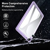 cheap Samsung Tablets Case-Tablet Case Cover For Samsung Galaxy Tab A9 8.7&quot; S9 11 inch S9 Plus 12.4&quot; S8 Plus 12.4&#039;&#039; S8 11&#039;&#039; S7 Plus 12.4&quot; S7 11&#039;&#039; A8 10.5&#039;&#039; A7 Lite 8.7&#039;&#039; A7 10.4&#039;&#039; Full Body Protective Shockproof Transparent