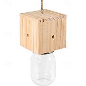 abordables Soins et soutien aux animaux-Piège à abeilles charpentières pour l&#039;extérieur - Pièges à abeilles charpentières suspendus en bois de style pentroof pour l&#039;extérieur - Pièges à insectes avec voûte amovible (1 paquet)