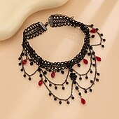 tanie Naszyjniki i wisiorki-1 szt. Naszyjniki For Damskie Ulica Codzienny Kryształ Retro