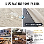 abordables Funda de silla-1 funda impermeable para silla de comedor, elástica, para silla Parsons, para comedor, cocina, funda protectora, extraíble y lavable.