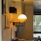 economico Luci Isola cucina-Lampadari a sospensione a LED da 30*30 cm, isola cucina, lampadari da 35*40 cm, lampadari a 1 testa, moderni, stile fattoria, per ingresso, lampade da soffitto sospese sopra il tavolo, bianco caldo.