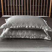 cheap Sheets &amp; Pillowcase-Washed Silk Pillowcase Single Satin Imitation Silk Pillowcase
