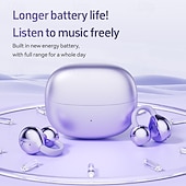 baratos Auscultadores TWS True Wireless-Fones de ouvido verdadeiramente sem fio M108 fones TWS com clipe de orelha Bluetooth 5.3 design ergonômico som estéreo surround para fitness academia e treino