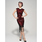 olcso Kiegészítők és még sok más-1920-as évek A nagy Gatsby Flapper fejpánt A nagy Gatsby Toll Retro Csillogó glitter Kristály / Strassz Jelmez Női Farsang Álarcos mulatság Április bolondja Party estélyi viselet Álarcos mulatság