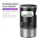 economico Repellenti per zanzare elettrici-Lampada repellente per zanzare USB Dispositivo portatile da esterno Funzione di luce notturna Controllo delle zanzare conveniente