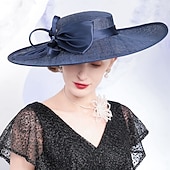 halpa Fascinaattorit-tyylikkäät makeat pellavahatut, joissa on jousisolmu häät / juhla / iltapäähine / erikoistilaisuus / toimisto  &amp; ura / rento / syntymäpäivä / uusi vauva / kiitos / valmistuminen / onnittelut /