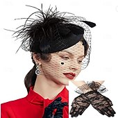 voordelige Bruiloft Zendspoel-Helm Veren Bruiloft Avond Feest Elegant Bruiloft Met Veer Helm Hoofddeksels
