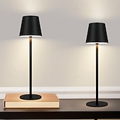 economico Luci decorative-1 lampada da scrivania in metallo RGB interamente in alluminio, con ricarica USB, per camera da letto, testiera del letto, atmosfera interna/esterna, luce touch dimmerabile, dimmerazione infinita
